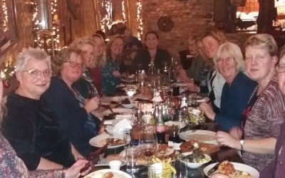 Jubilarissen in het zonnetje